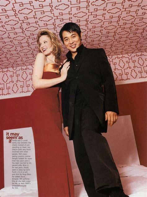 Jet Li with Bridget Fonda for the movie Kiss of the Dragon | リーリンチェイ ...