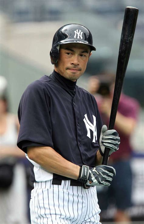 Ichiro making self at home with Yanks