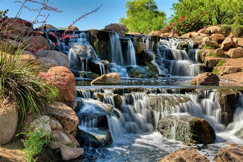 Peaceful Waterfalls Photograph by David Weaver | Fine Art America