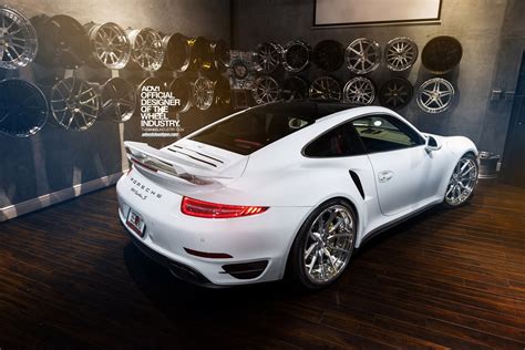 Stylish Transformation of White Porsche 911 Turbo S — CARiD.com Gallery