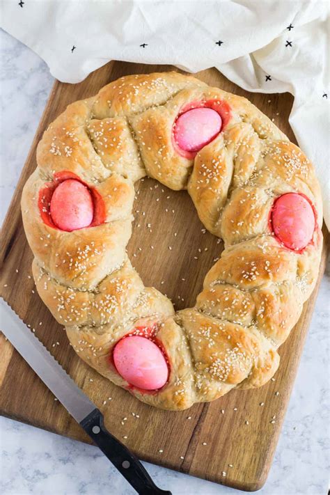 Greek Easter Bread Recipe | Wanderzest