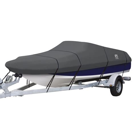 Classic Accessories StormPro Waterproof Heavy-Duty Deck Boat Cover ...