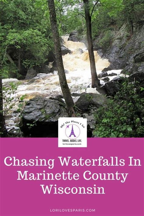 Map Of Marinette County Waterfalls | Printable Templates Free