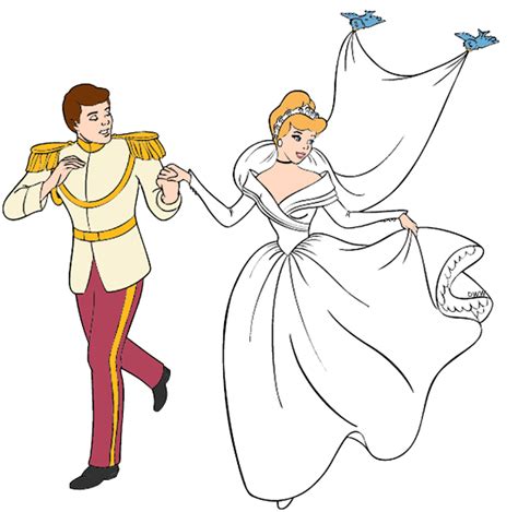 Disney Cinderella And Prince Charming Wedding