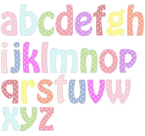 Alphabet Letters Pastel Colors Free Stock Photo - Public Domain Pictures