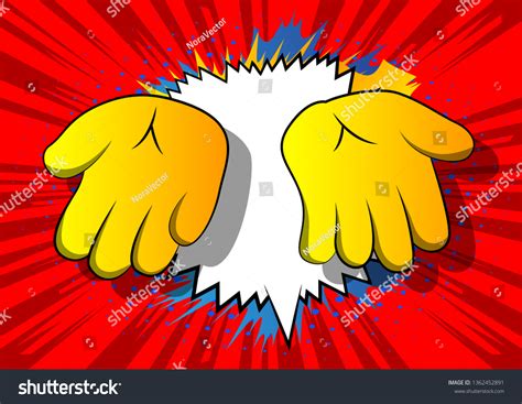 Vector Cartoon Empty Hands Illustrated Hand Stock Vector (Royalty Free) 1362452891 | Shutterstock