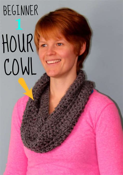 Crochet Beginner 1 Hour Cowl - FYNES DESIGNS | FYNES DESIGNS