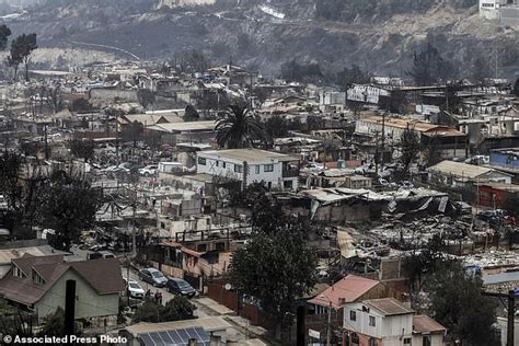 Death toll in Chile fires reaches 112 as country experiences its worst disaster since 2010 quake ...