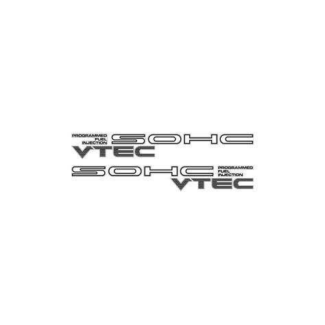 Sohc Vtec Programmed Fuel Injection Logo Vector - (.Ai .PNG .SVG .EPS Free Download)