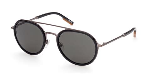 Ermenegildo Zegna EZ0066 Polarized 08D Sunglasses in Black | SmartBuyGlasses USA