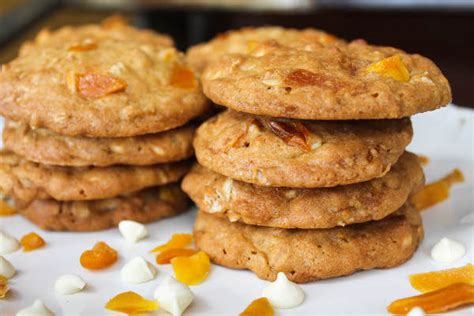 Mango White Chocolate Oatmeal Cookies - Confessions of a Chocoholic