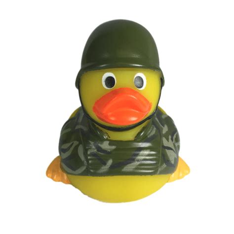 Rubber Soldier Duck - Personalized Rubber Duck Collection