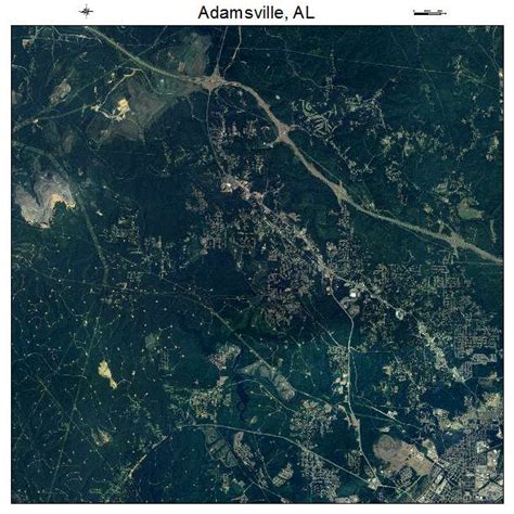 Aerial Photography Map of Adamsville, AL Alabama