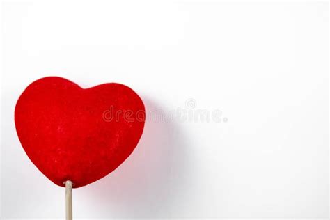 A Love Heart on a White Background. Stock Image - Image of celebrate, valentines: 134442975