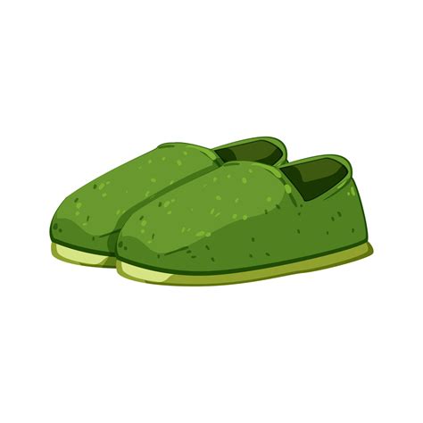 fashion kid slippers cartoon vector illustration 22610450 Vector Art at ...