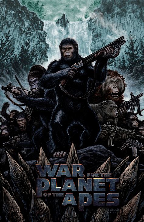 War for the Planet of the Apes - Etsy