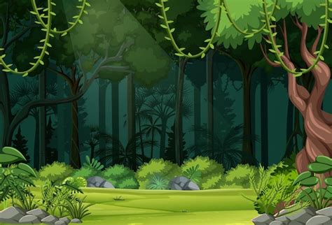 animated forests - Clip Art Library