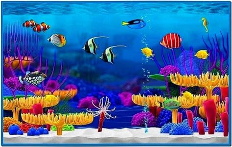 Animated fish tank screensaver mac - Download free