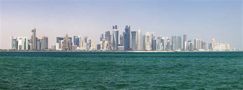 HD wallpaper: Doha Qatar Skyline | Wallpaper Flare