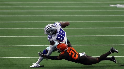 Cowboys WR CeeDee Lamb Scores First NFL TD vs. Browns