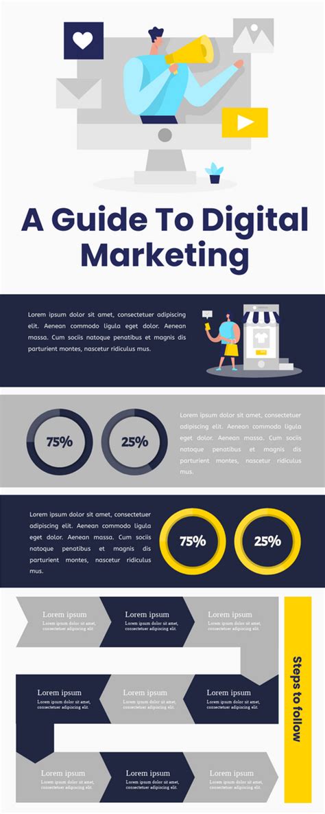 Digital Marketing Infographic | Infographic Template