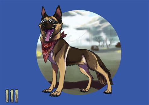 ArtStation - FallOut 4 - Dogmeat