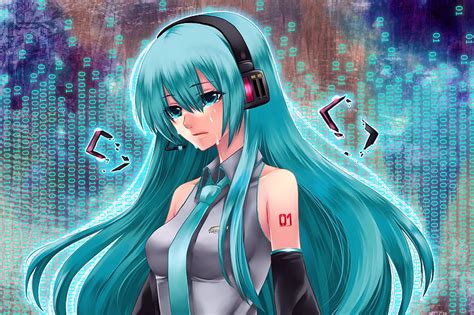 2K Descarga gratis | Llorando hatsune miku, vocaloid, hatsune, llorando ...