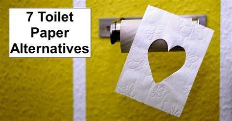 7 Toilet Paper Alternatives – reThinkSurvival.com