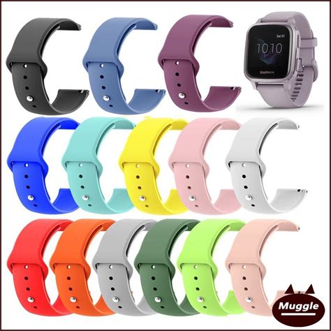 Garmin Venu SQ music strap Venu SQ watch band Silicone Strap | Shopee Singapore