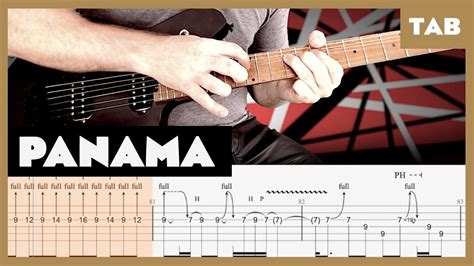 Panama Van Halen Cover | Guitar Tab | Lesson | Tutorial - Mr. Tabs