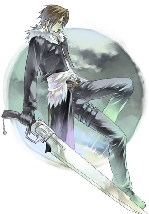 Squall Leonhart. Fan art. Final Fantasy VIII. | Final fantasy ...