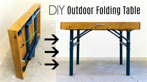 How to Make a Folding Table (20 DIY Folding Table Plans)