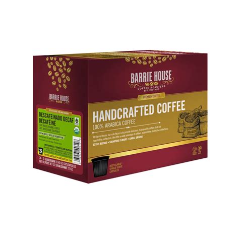 Barrie House Fair Trade Decaf Classic Single-Serve Coffee Pods – The Kitchen Barista & Gifts