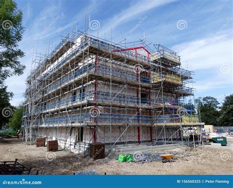 Construction Site of New Premier Inn Hotel in Church Street, Rickmansworth Editorial Image ...