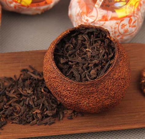 Dried Tangerine Peel Pu'er Tea Ripe Orange Peel Puer Tea Original ...