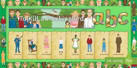 To Kill a Mockingbird Display Pack (Teacher-Made) - Twinkl