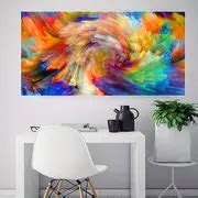 Colorful Clouds Canvas Printable Wall Art Bedroom Kitchen - Temu
