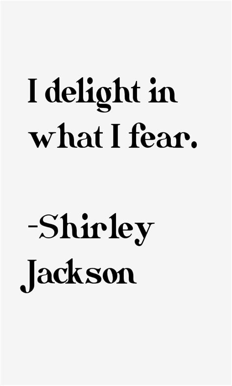 Shirley Jackson Quotes & Sayings