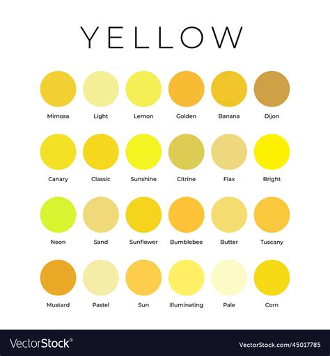 Yellow In 2020 Color Palette Yellow Color Names Colou - vrogue.co