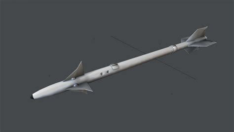 aim-9m sidewinder 3d model