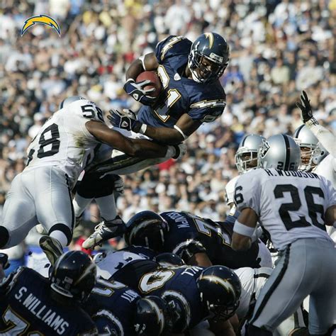 Flashback to when one of the biggest fans of the Raiders Rivalry leaped over the pile. San Diego ...