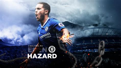 Eden Hazard 2016/17 Wallpaper by RakaGFX on DeviantArt