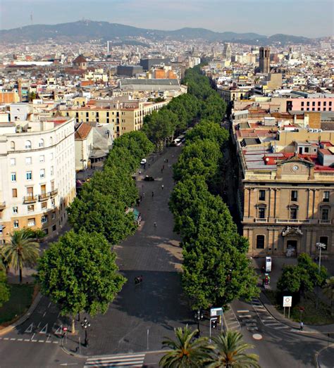 La Rambla Walking Tour, Barcelona, Spain