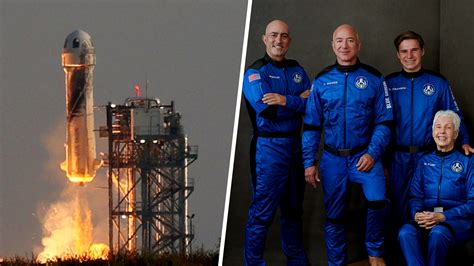 Jeff Bezos and Blue Origin crew launch into space and return safely to ...