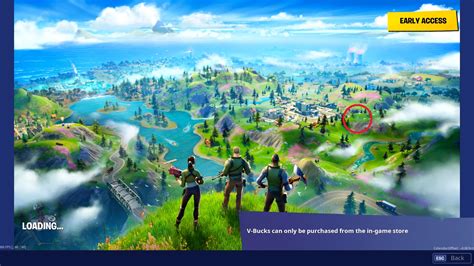 Fortnite F Location: Where To Find The F In The New World Loading Screen - GameSpot