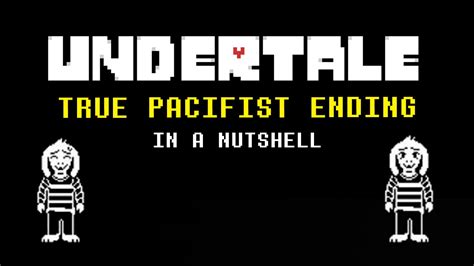 Undertale True Ending in a Nutshell - YouTube