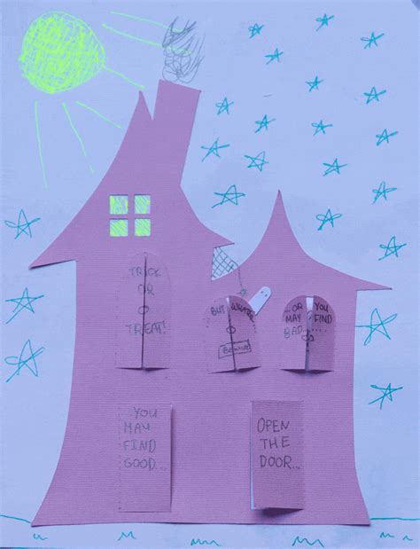 Free Halloween Haunted House Printable - Easy Halloween Fun for Kids