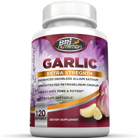 Top Rated Odorless Garlic - 1000mg Pure And Potent Garlic | Garlic supplements, Garlic benefits ...