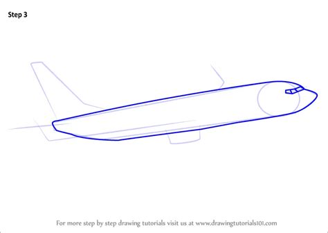 How to Draw a Boeing 737 (Airplanes) Step by Step | DrawingTutorials101.com