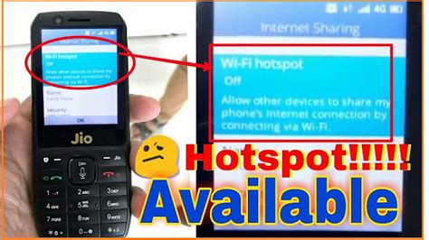 How to Activate WiFi Hotspot in Reliance Jio Phone - E-CASH